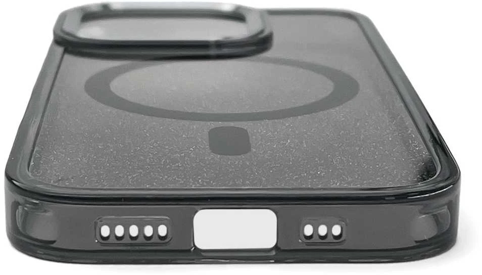 Hurtel Glitter dėklas skirtas Samsung Galaxy A37 Compatible with MagSafe – juodos spalvos