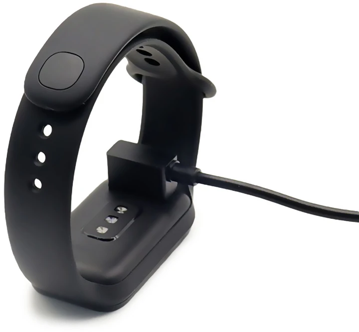 Hurtel HDX-01 Magnetinis įkroviklis, skirtas Xiaomi Smart Band 8/9 1m – Juodas