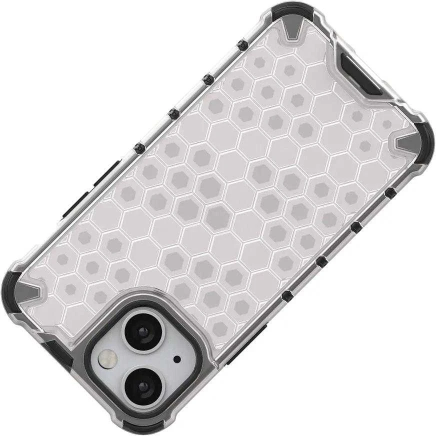 Hurtel Honeycomb dėklas skirtas iPhone 13 mini, raudonas