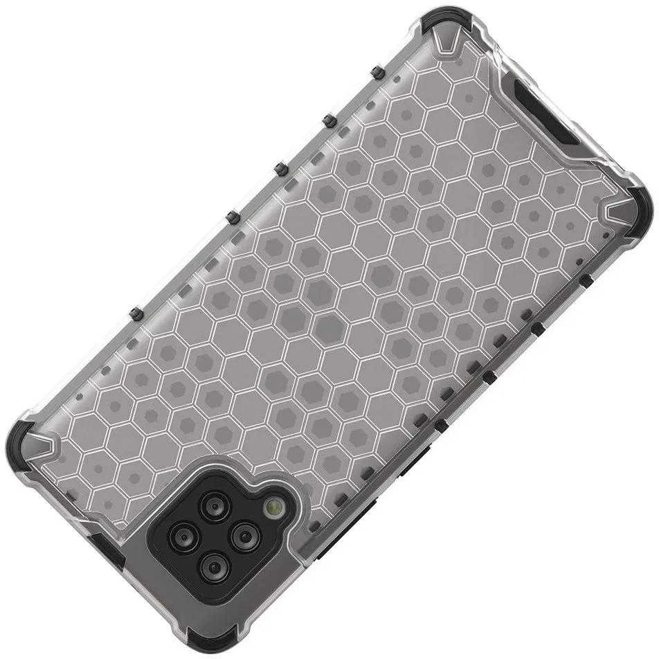 Hurtel Honeycomb dėklas skirtas Samsung Galaxy A42 5G, skaidrus