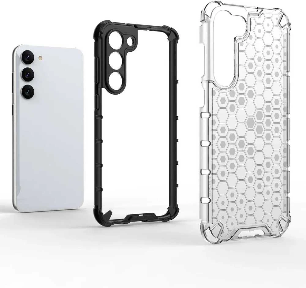 Hurtel Honeycomb dėklas skirtas Samsung Galaxy S23 +, mėlynas