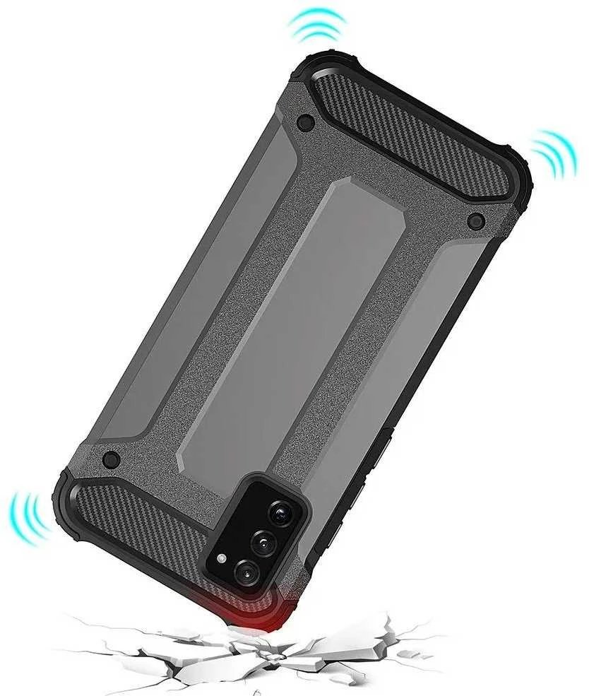 Hurtel Hibrid dėklas skirtas Samsung Galaxy A03s, juodas