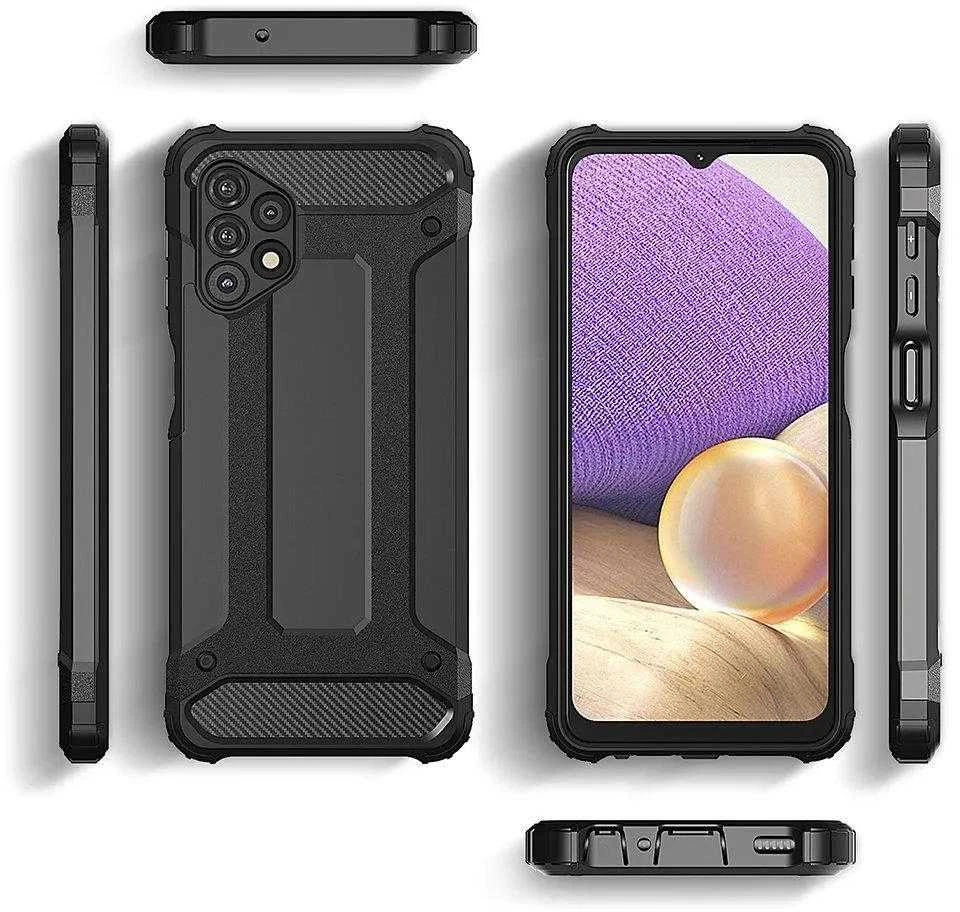 Hurtel Hybrid Armor dėklas skirtas Samsung Galaxy A73, juodas
