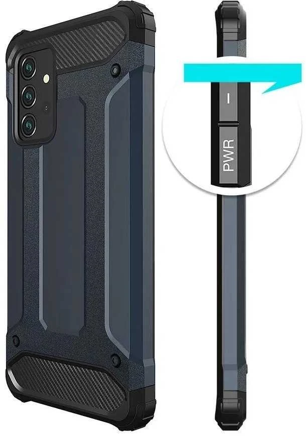 Hurtel Hybrid Armor Samsung Galaxy A26 – dėklas telefonui mėlynos spalvos