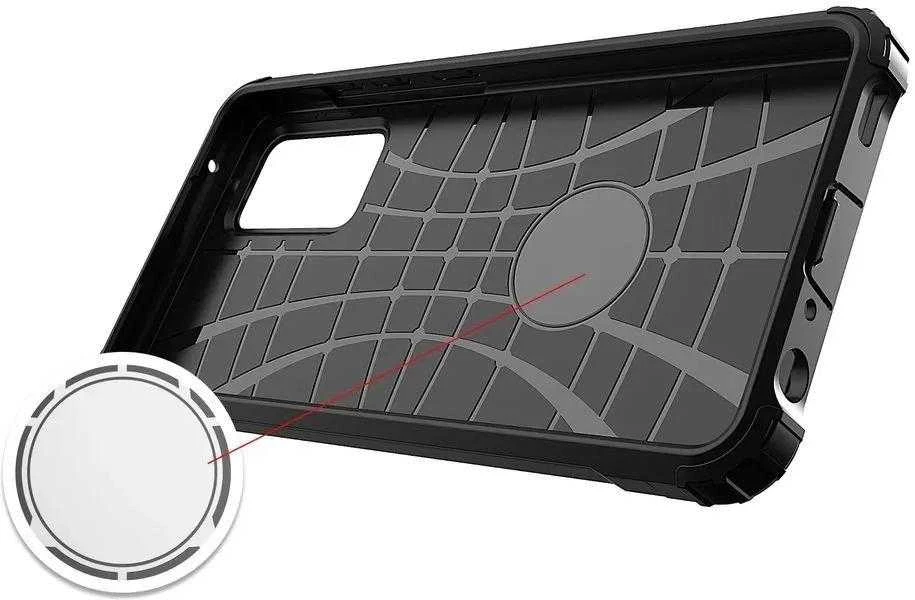 Hurtel Hybrid Armor Samsung Galaxy A26 – dėklas telefonui mėlynos spalvos