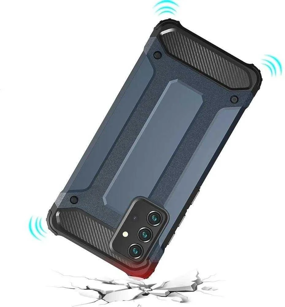 Hurtel Hybrid Armor Samsung Galaxy A26 – dėklas telefonui mėlynos spalvos