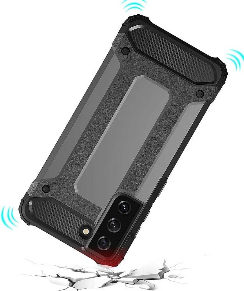 Hurtel Hybrid Armor dėklas skirtas Samsung Galaxy S23 Ultra, mėlynas