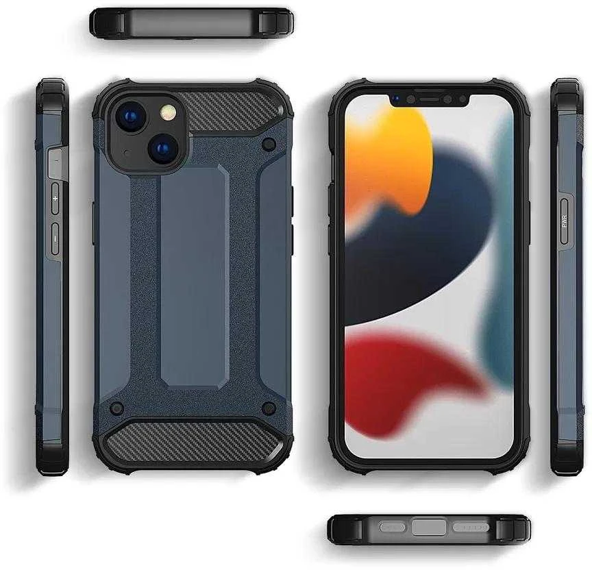 Hurtel Hybrid Armor dėklas skirtas iPhone 13, auksinis