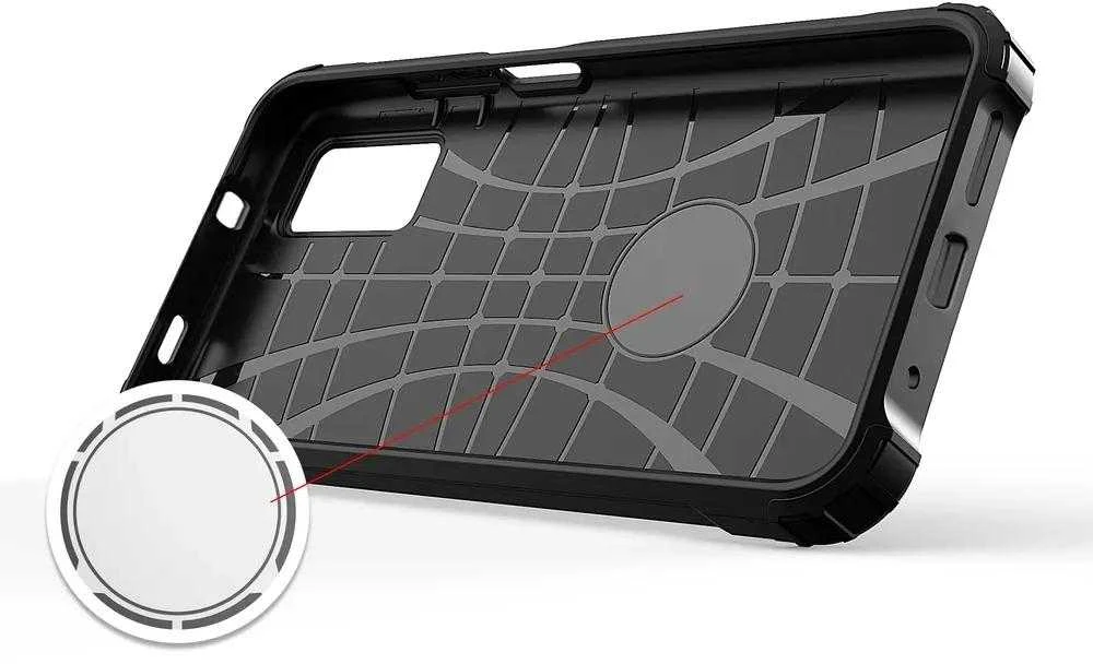 Hurtel Hybrid Armor dėklas skirtas Xiaomi Redmi Note 10 5G / Poco M3 Pro, auksinis