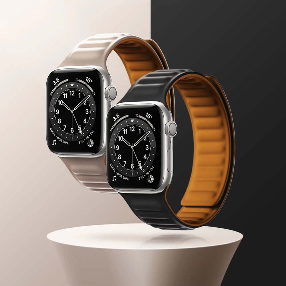 Hurtel Magnetic apyrankė Magnetic apyrankė Bracelet for Apple Watch 38/40mm – Mėlyna