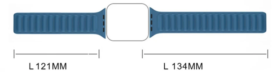 Hurtel Magnetic apyrankė Magnetic apyrankė Bracelet for Apple Watch 38/40mm – rudos spalvos