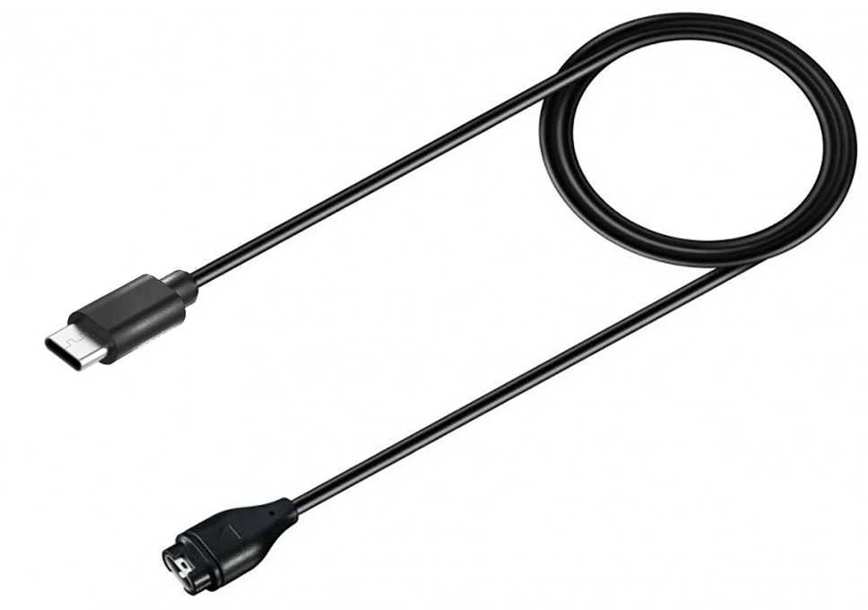 Hurtel Magnetic Charger for Garmin Smartwatches with USB-C – juodos spalvos