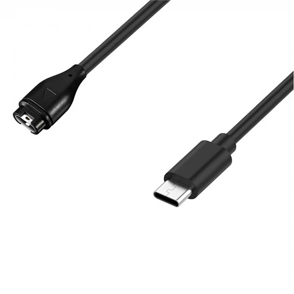 Hurtel Magnetic Charger for Garmin Smartwatches with USB-C – juodos spalvos