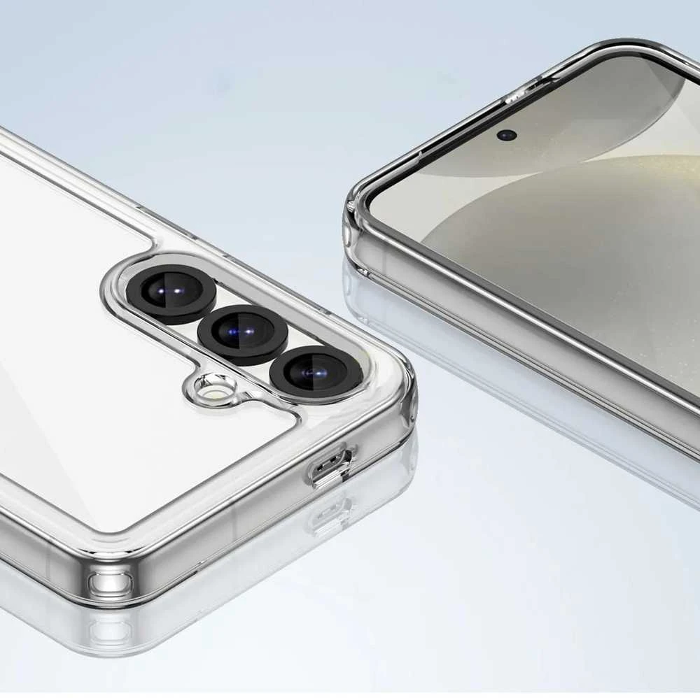 Hurtel Outer Space dėklas su Gel Frame skirtas Xiaomi Poco C71 – skaidrus