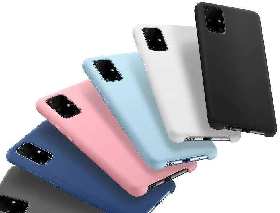 Hurtel silikoninis dėklas skirtas Samsung Galaxy A72 4G, juodas