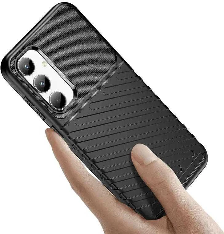 Hurtel Thunder armored Samsung Galaxy A35 – dėklas telefonui juodos spalvos
