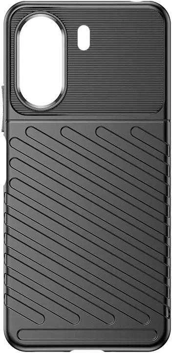 Hurtel Thunder Case armored Xiaomi Redmi 13c – dėklas telefonui juodos spalvos