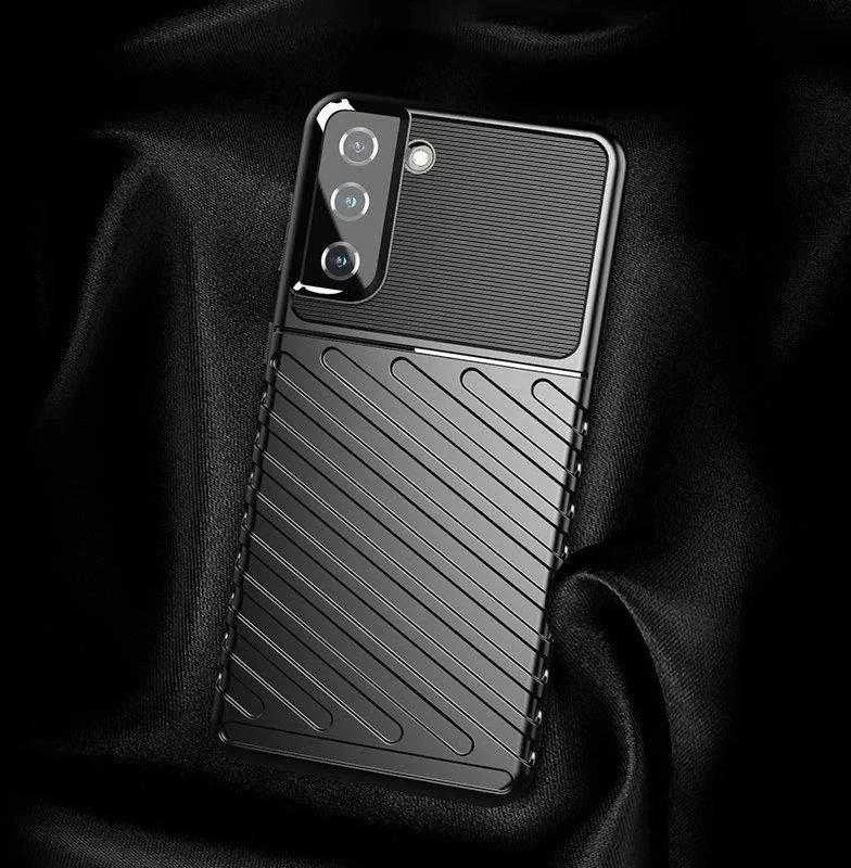 Hurtel Thunder dėklas skirtas Samsung Galaxy S22 + (S22 Plus), mėlynas