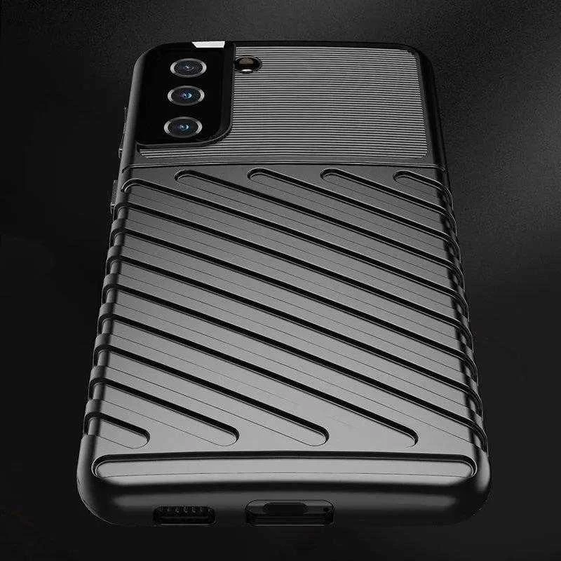 Hurtel Thunder dėklas skirtas Samsung Galaxy S22 + (S22 Plus), mėlynas