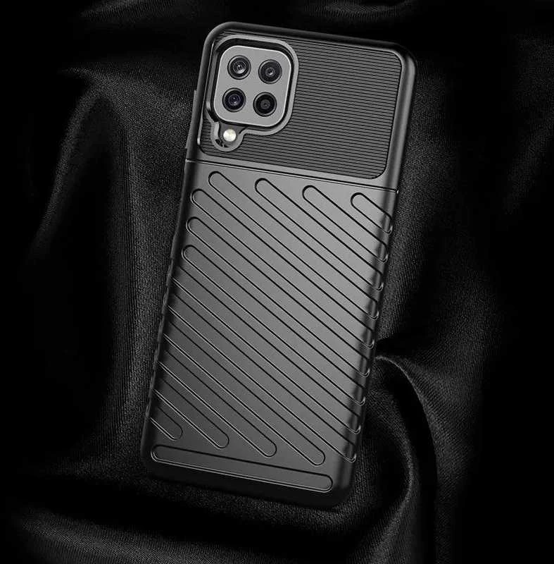 Hurtel Thunder dėklas skirtas Samsung Galaxy A22 4G, mėlynas