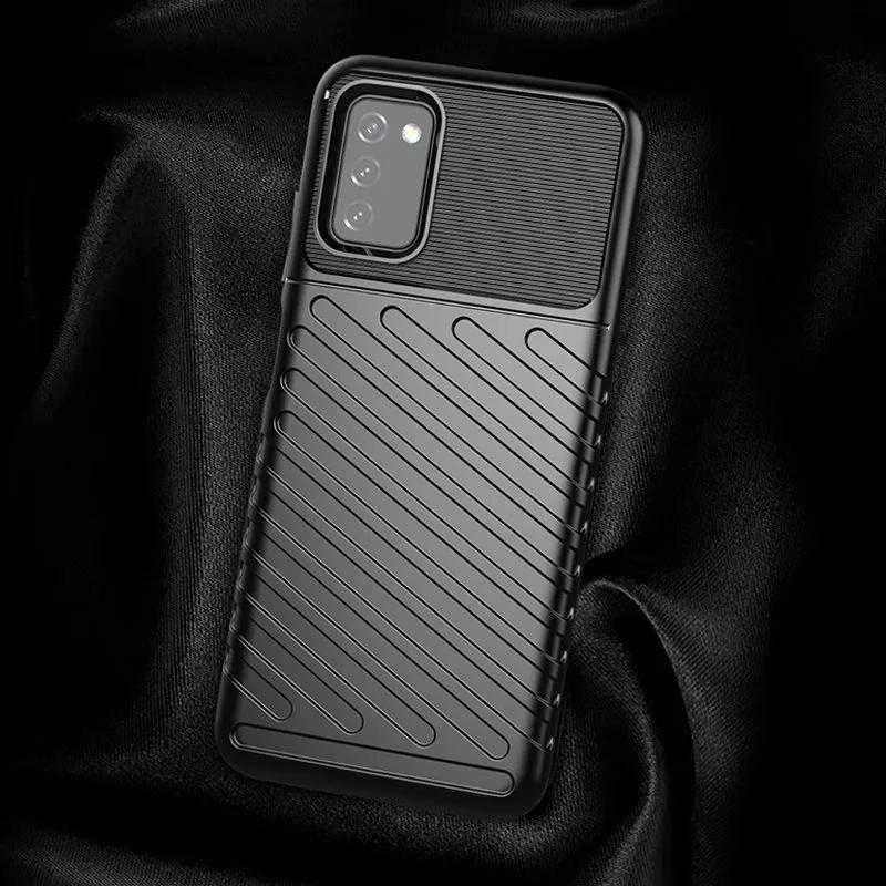 Hurtel Thunder dėklas skirtas Samsung Galaxy A03s, juodas
