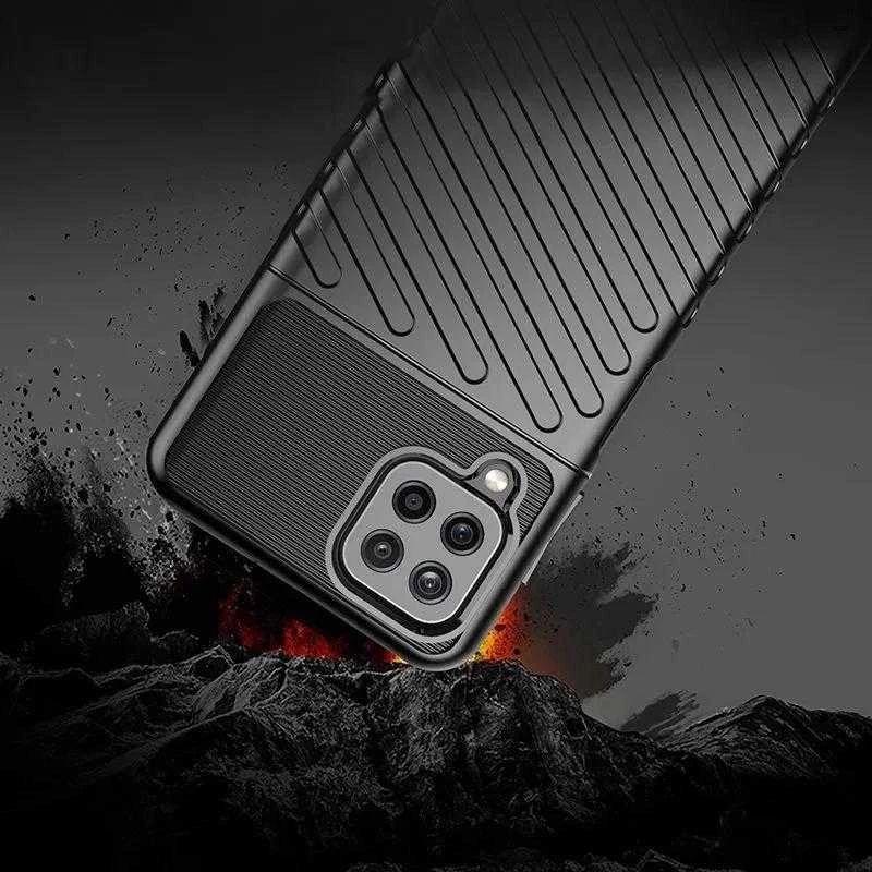 Hurtel Thunder dėklas skirtas Samsung Galaxy A22 4G, juodas