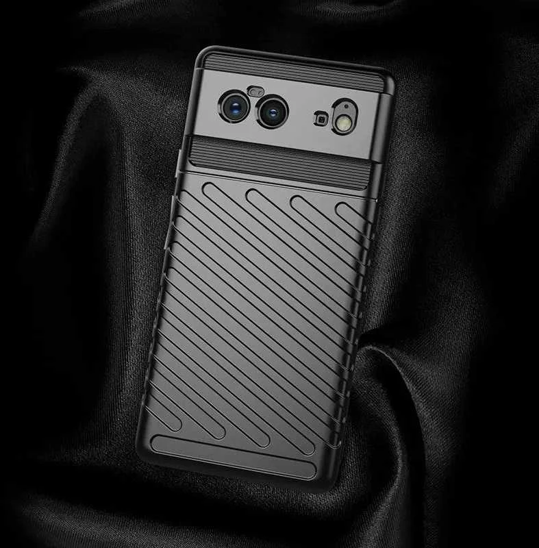 Hurtel Thunder Flexible Tough Rugged TPU Google Pixel 6 dėklas telefonui juodos spalvos