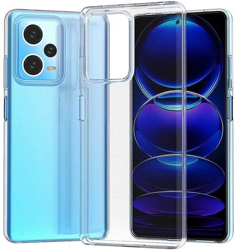 Hurtel Ultra Clear 0.5mm Xiaomi Redmi Note 12 Pro+ thin dėklas telefonui skaidrus