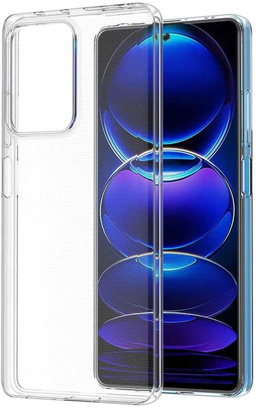 Hurtel Ultra Clear 0.5mm Xiaomi Redmi Note 12 Pro+ thin dėklas telefonui skaidrus