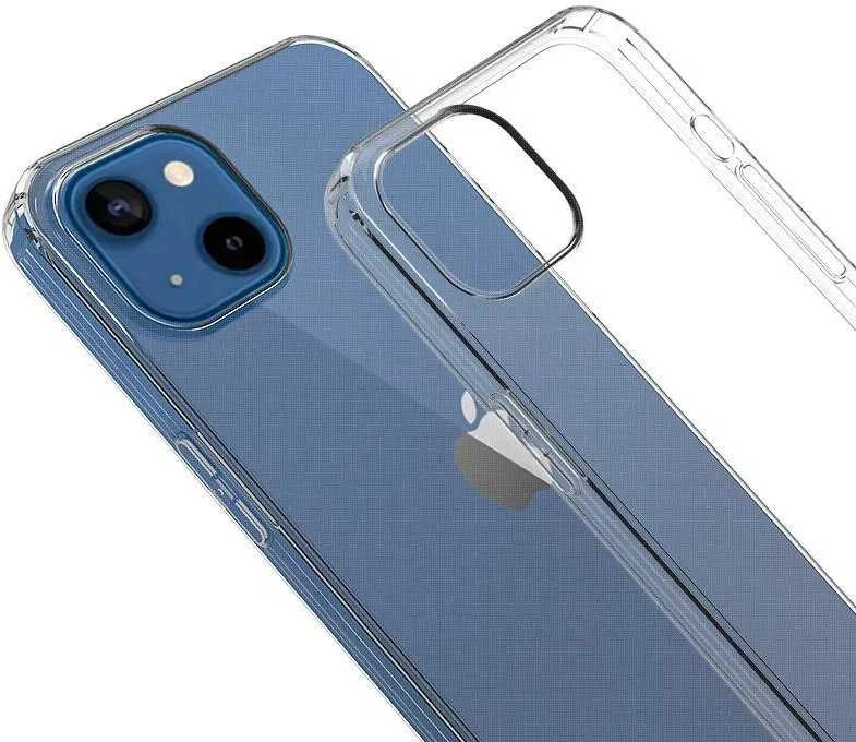 Hurtel Dėklas Ultra Clear 0.5mm skirtas iPhone 13 skaidrus