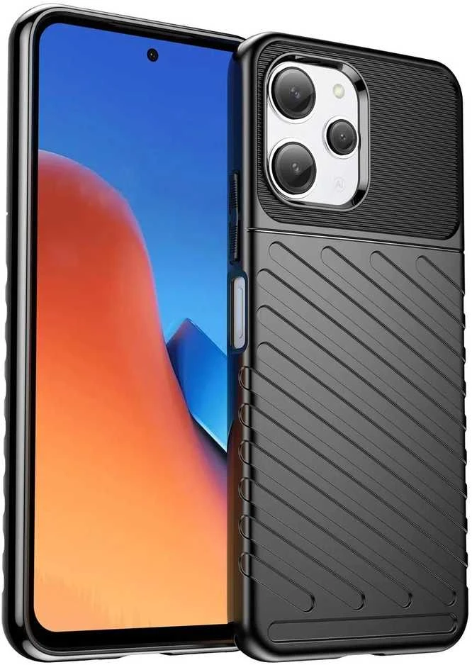 Hurtel Xiaomi Redmi 12 Thunder – dėklas telefonui juodos spalvos
