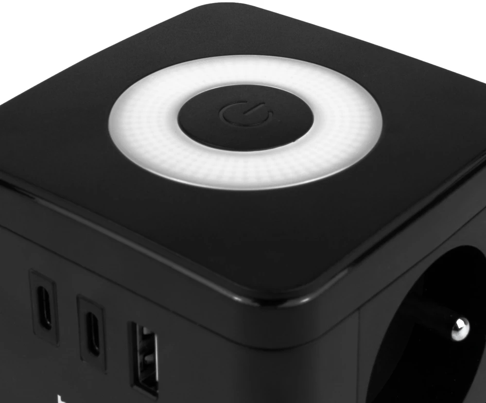 Huslog Cube ilginamasis laidas su LED
