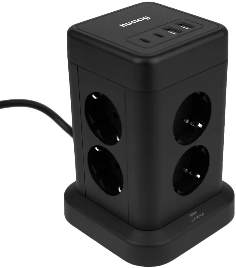Huslog vertikalus ilgintuvas su USB