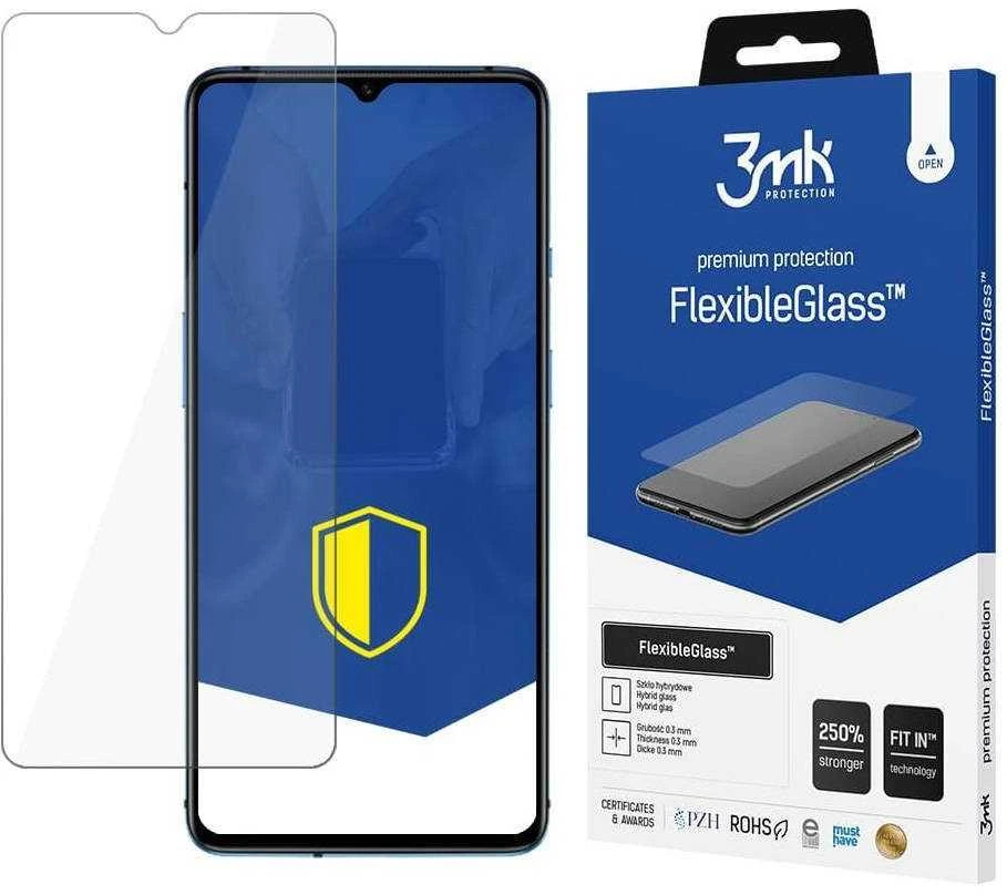 3MK FlexibleGlass skirtas iPhone 12 Mini, hibridinis stiklas, skaidrus, skaidrus ekrano apsauginis sluoksnis