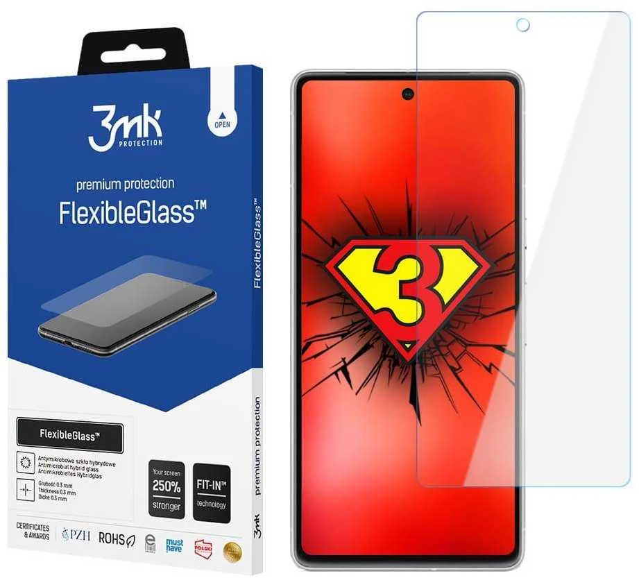Hibridinis stiklas Google Pixel 7 3mk lankstus stiklas, hibridinė plėvelė skaidri