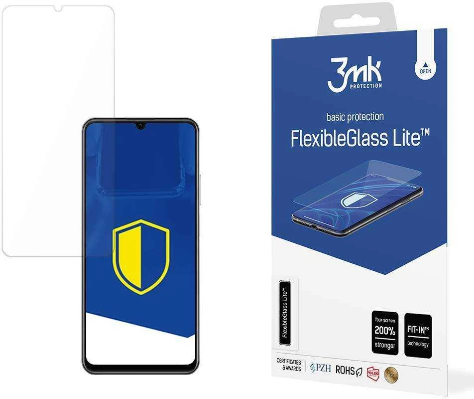 Hibridinis stiklas Realme Note 50 3mk Flexibleglass Lite Thin (0.16mm)