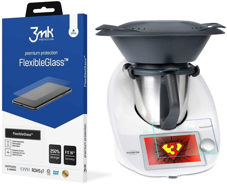 Nezatříděno 3MK „FlexibleGlass Thermomix TM6“ hibridinis stiklas