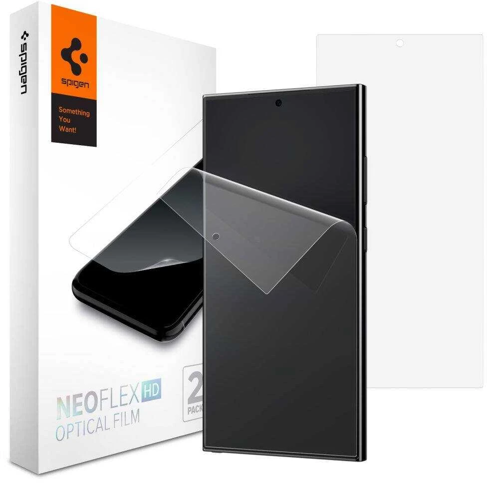 Hydrogel Film Samsung Galaxy S24 Ultra Spigen Neo Flex 2 vnt. skaidrus