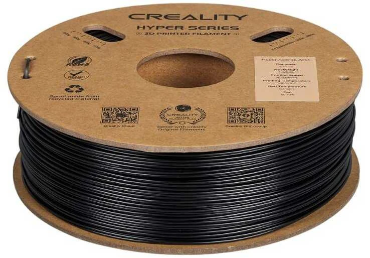 Creality Hyper ABS - 1.75mm - 1kg - Juodas