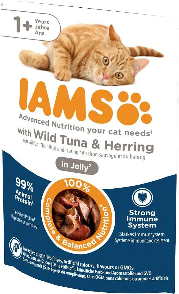 IAMS suaugusioms katėms (tunas ir silkė)