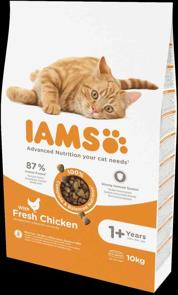 IAMS Adult Cat (vištiena) 10kg