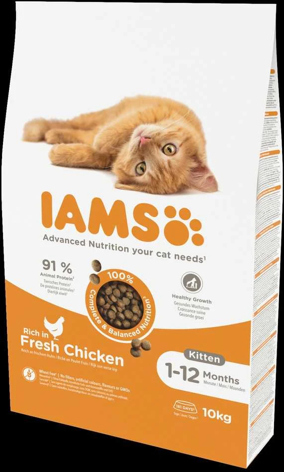 IAMS Kitten (vištiena) 10kg