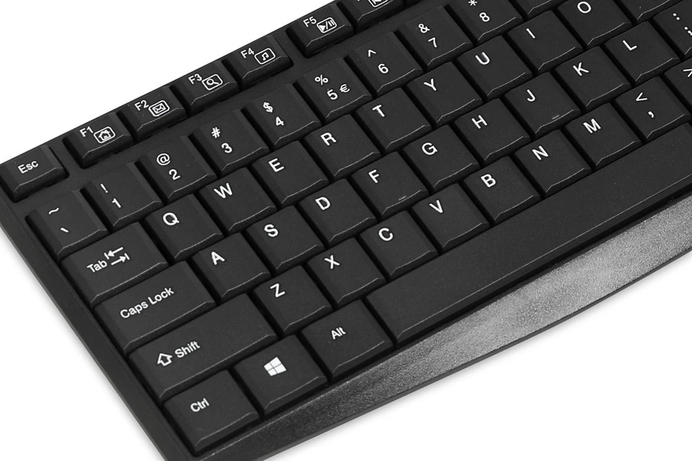iBOX Eris Klaviatūra su USB jungtimi, Juodas