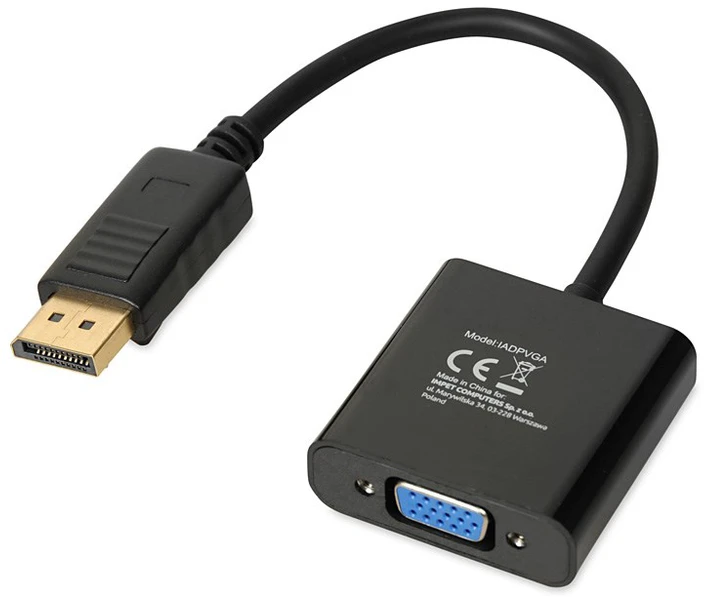 Ekrano Adapteris - iBox DisplayPort į VGA