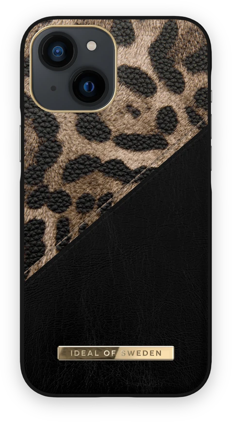 Ideal Of Sweden IDEALUS ŠVEDIJOS IDACAW21-I2154-330 IPHONE 13 MINI DĖKLAS MIDNIGHT LEOPARD