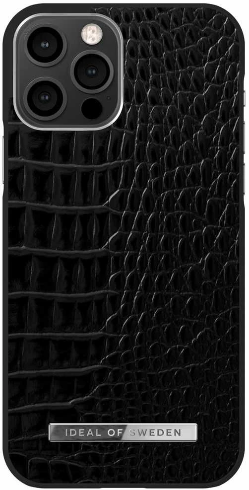 Dėklas IDEAL OF SWEDEN IDACSS21-I2061-306 IPHONE 12/12 PRO CASE Juodas Sidabrinis