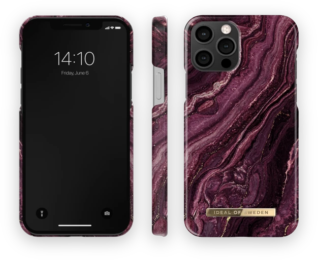 Dėklas Plum IDEALUS ŠVEDIJA IFCAW20-2061-232 IPHONE 12/12 PRO CASE GOLDEN PUM