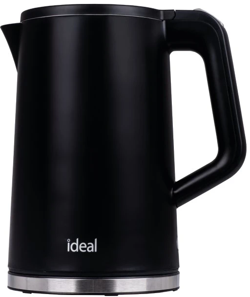 IDEAL Virdulys 1.7 l, steel body, power 1500 W, juodas