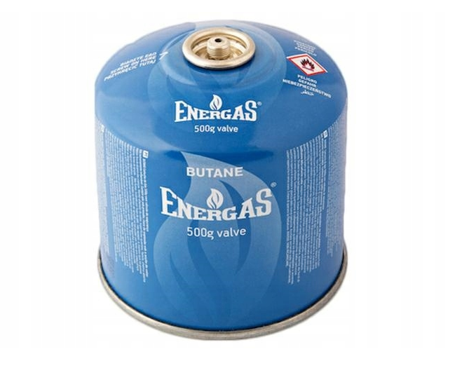 Energas dujų balionėlis su sriegine jungtimi IFHBE195 500g 7/16"