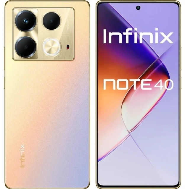 „Infinix Note 40 Pro 12/256 Gb Titan Gold“, MODEL X6850